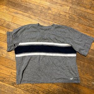 Hollister t-shirt crop top, size small